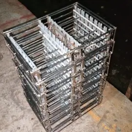 Plating and washing trays