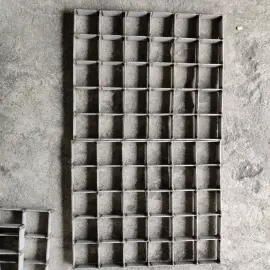 Plating and washing trays