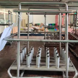 Plating and washing trays
